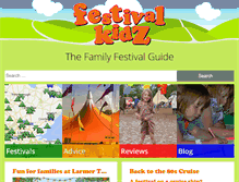 Tablet Screenshot of festivalkidz.com